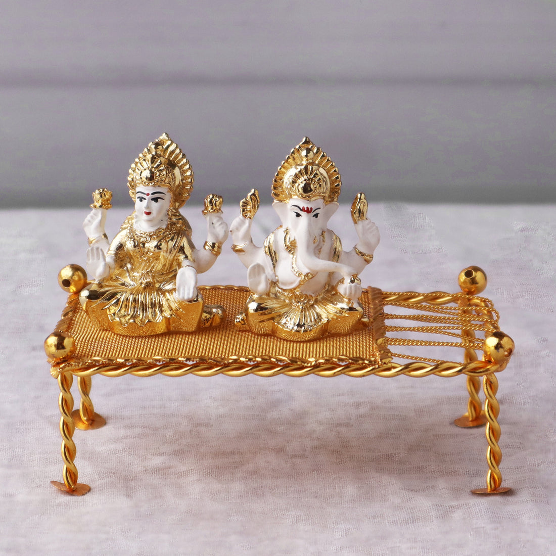 Golden Ganeshji Laxmiji