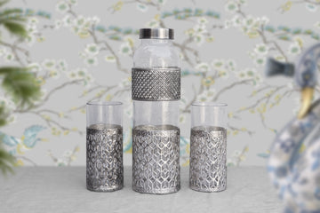 Silver bottle set