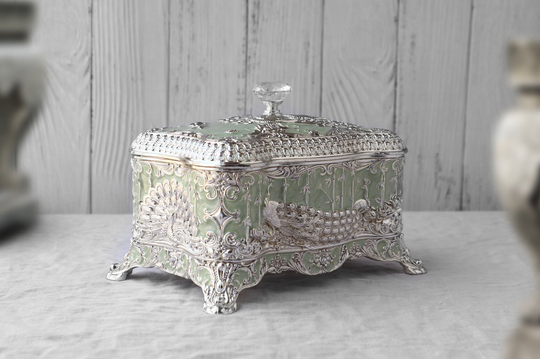 Enamel Jewellery Box