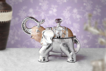 Enamel Sugar Pot - Elephant shape