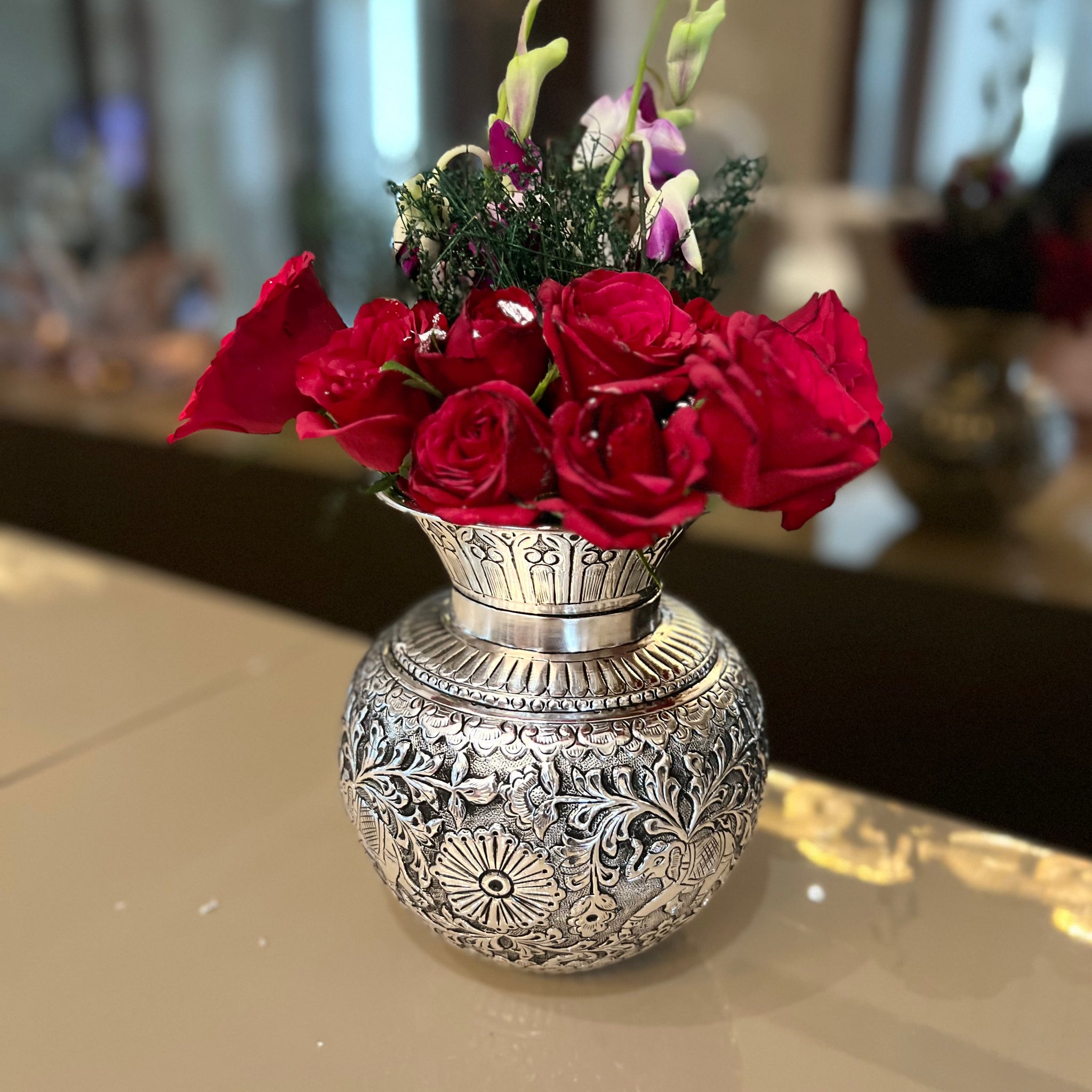 Silver Vase