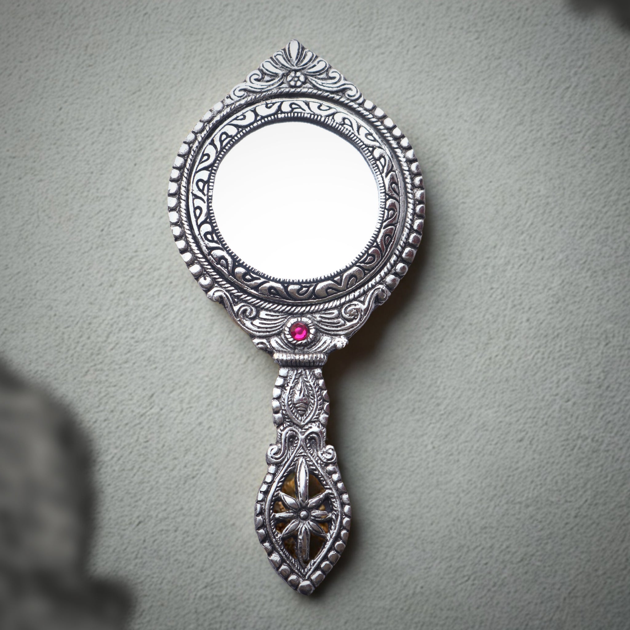 Circular Hand Mirror