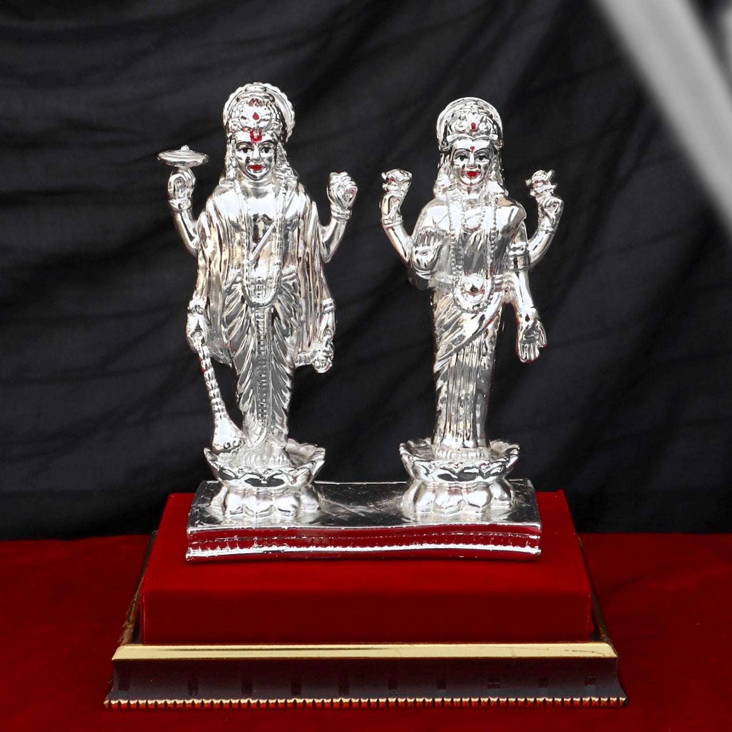 Vishu ji Laxmiji standing